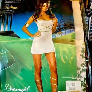 Dreamgirl size small womens goddess costume brand new never worn.
